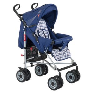 CITY BUGGY de LUXE, dětský skládací kočárek HERLAG modrá