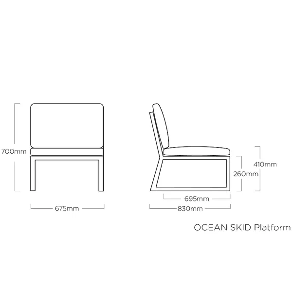 OCEAN SKID Platform, díl střední