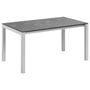KETTLER CUBIC HPL 150/210 x 95 cm, stříbrná