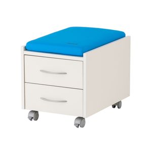 Poduška na kontejner, světle modrá