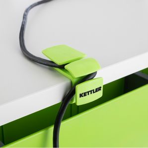 Držák na kabely zelený